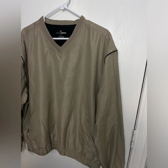 GRAND SLAM GOLF Mens Size LARGE V Neck Pullover Jacket Zip Sleeves Vest - Picture 5 of 12